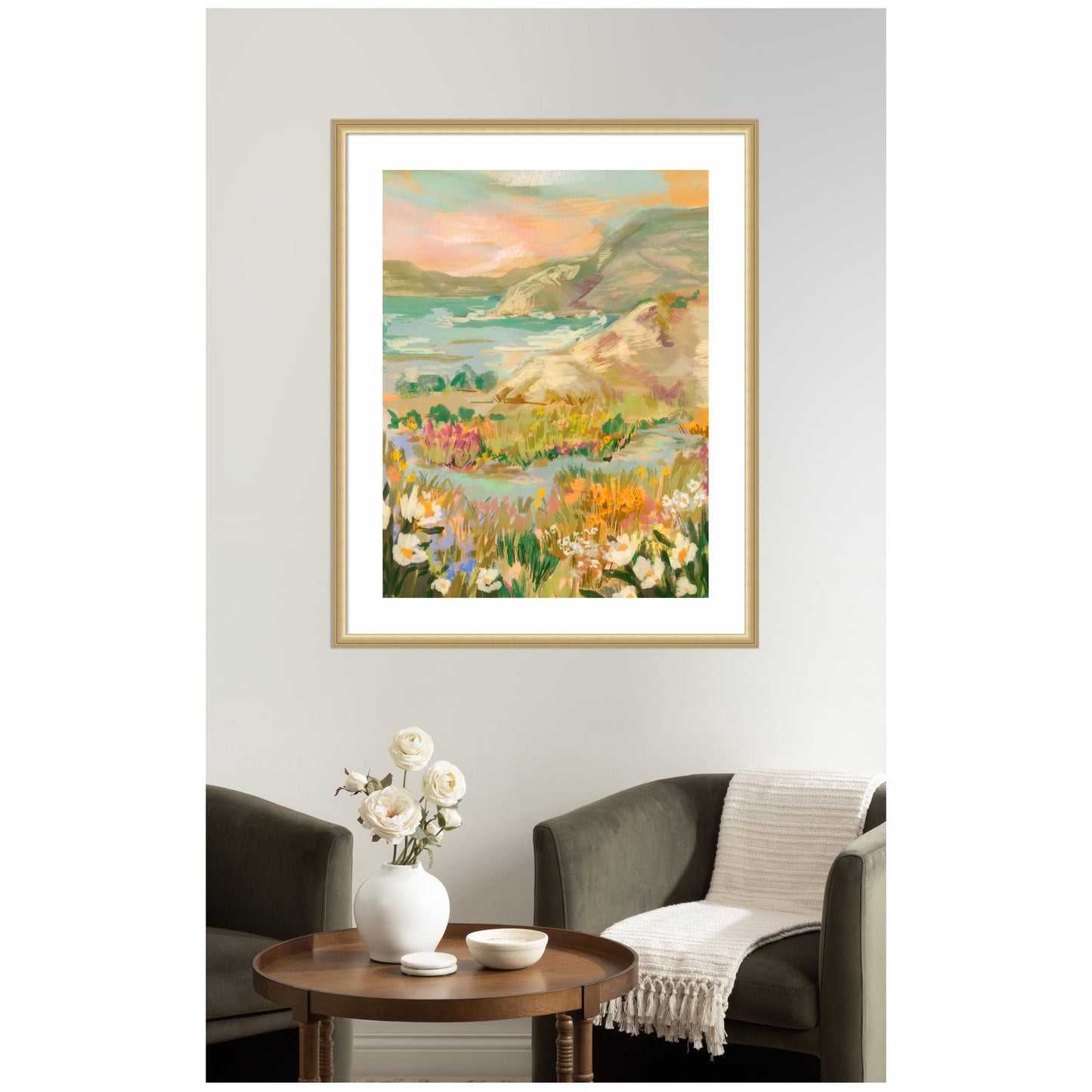 Framed Art Landscape 4 by Annie Quigley