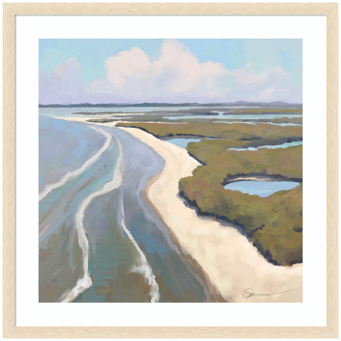 Framed Art Coastal Visions by Mary Sparrow
