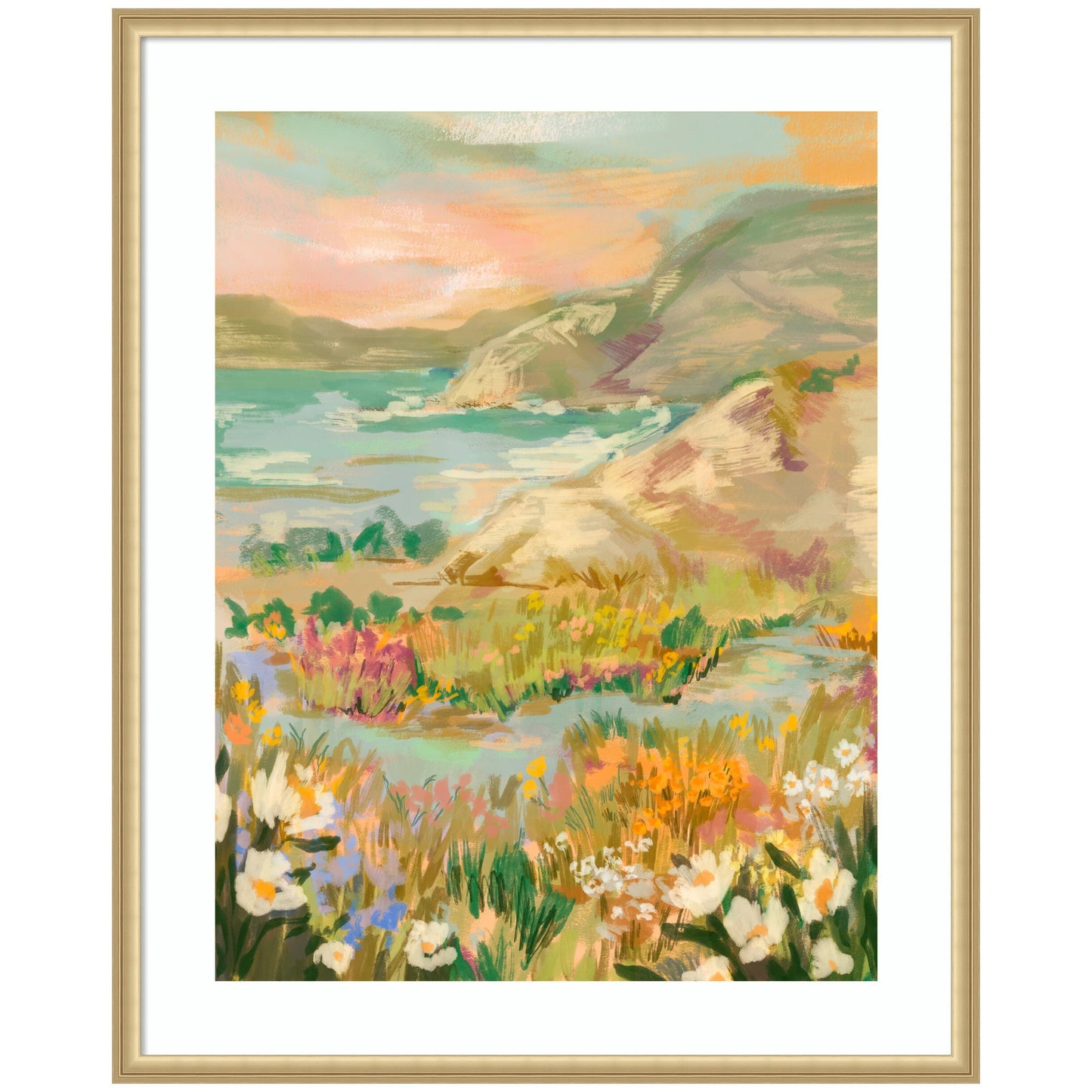 Framed Art Landscape 4 by Annie Quigley