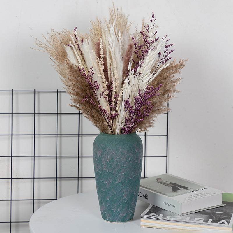 Boho-Chic Natural Dried Pampas Reeds - Hand-Selected Decorative Bouquet