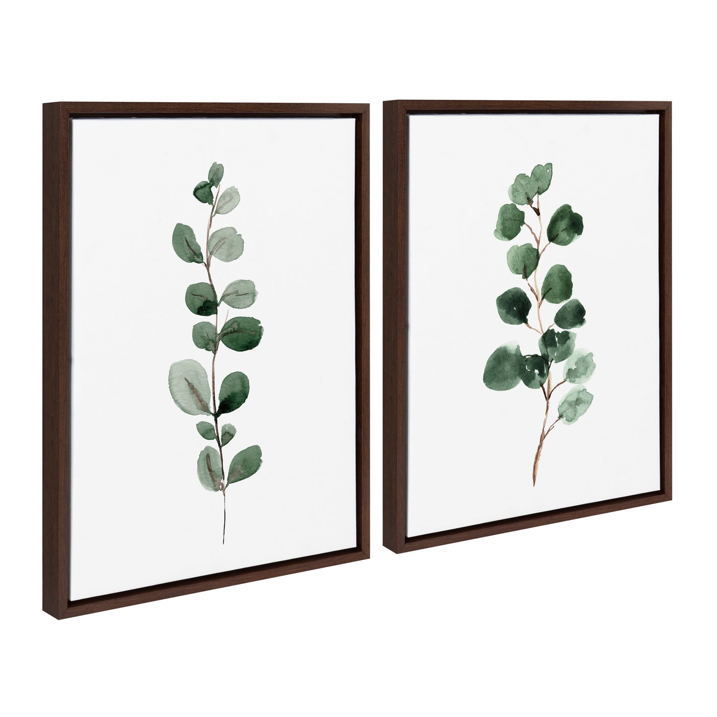 Eucalyptus Framed Canvas Set by Maja Mitrovic