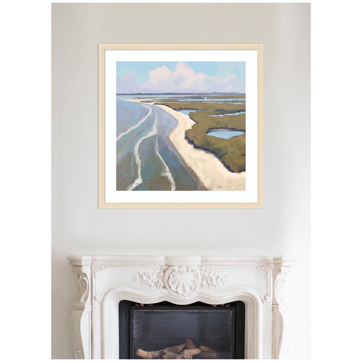 Framed Art Coastal Visions by Mary Sparrow