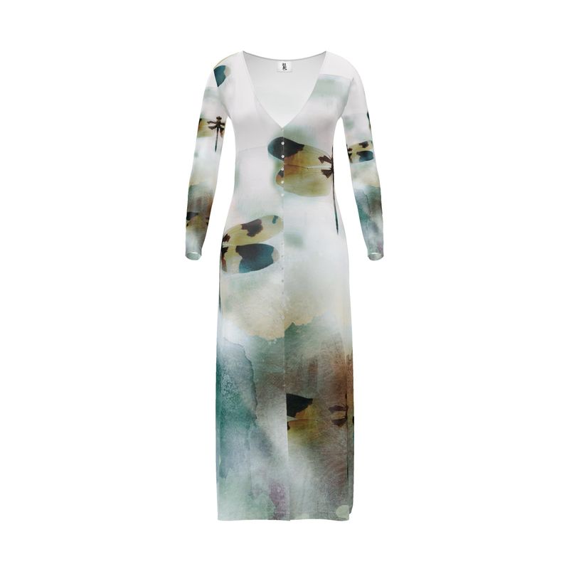 Dragonfly Watercolor Duster