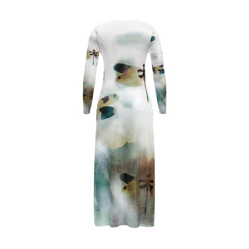 Dragonfly Watercolor Duster