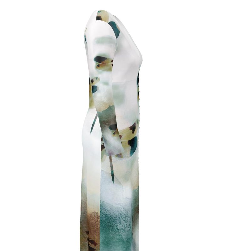Dragonfly Watercolor Duster