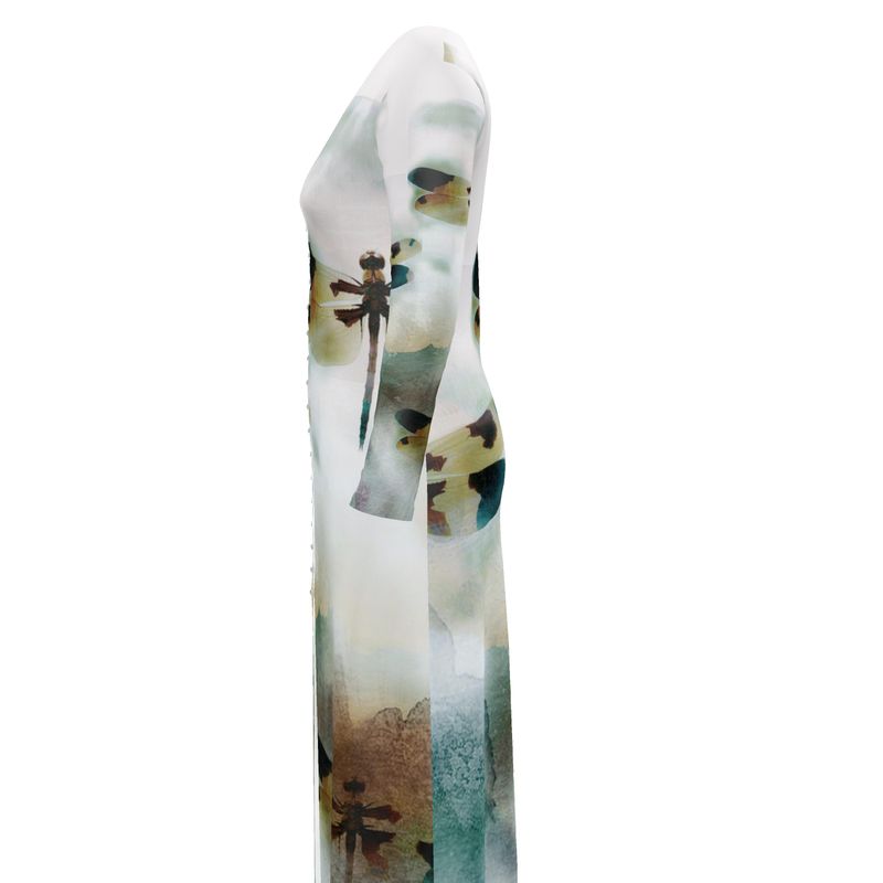 Dragonfly Watercolor Duster
