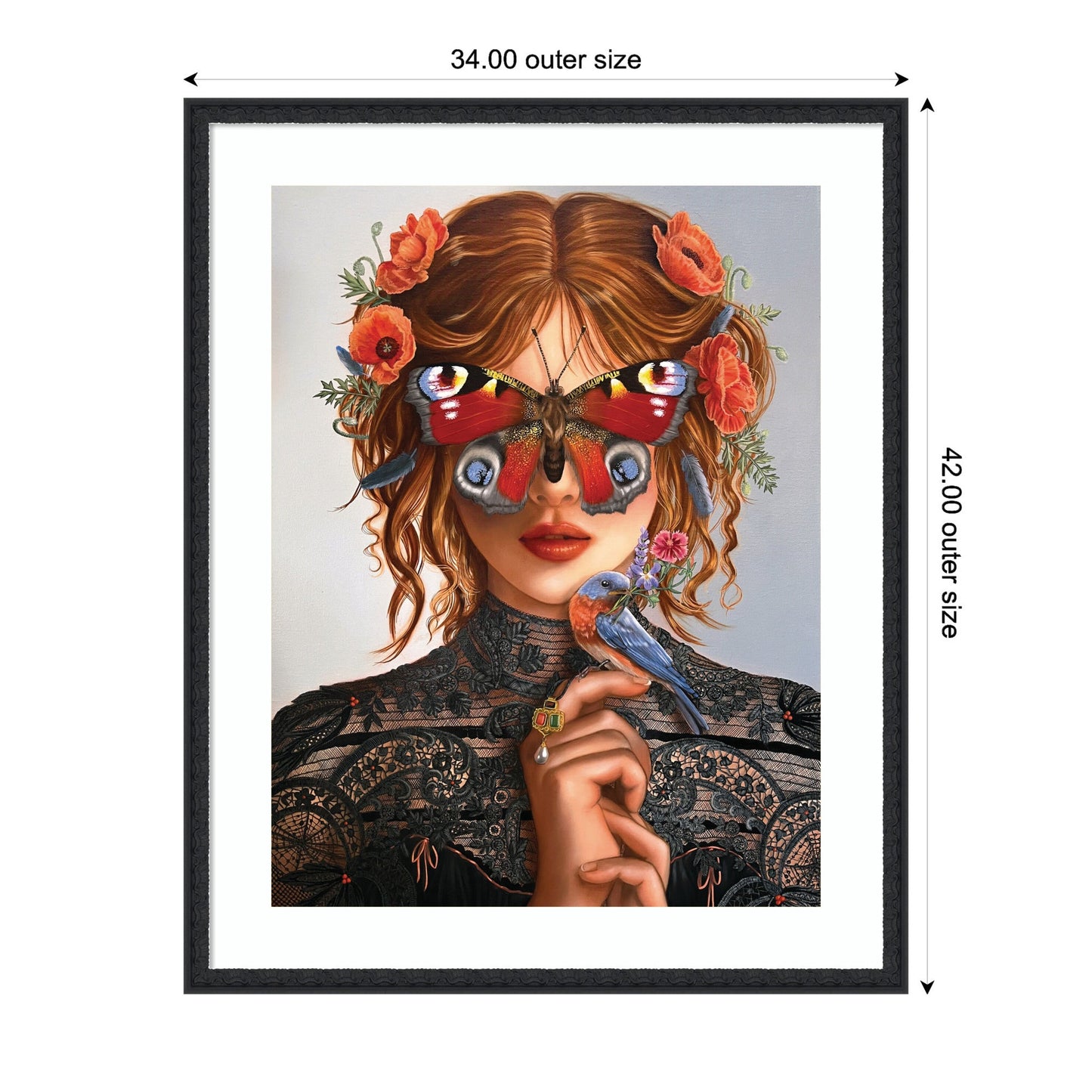Dreamer by Charlotte Brindley Framed Art Print