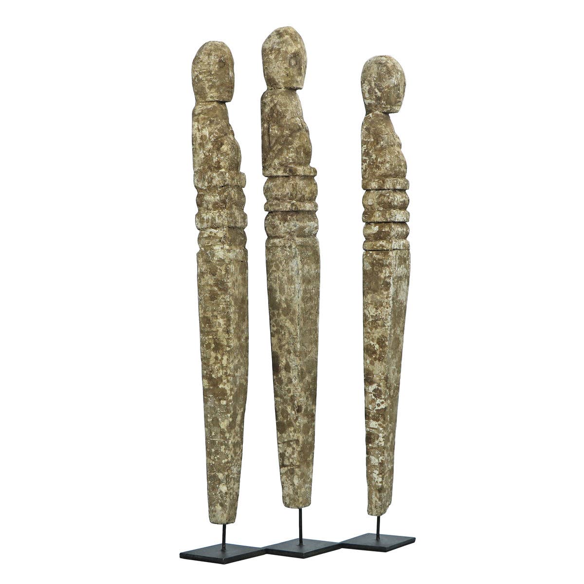 Carved Wood Papua Sculpture