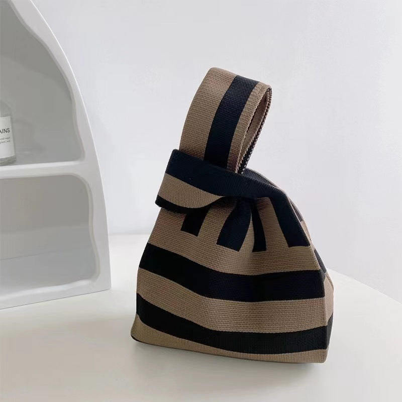 The 'Kika' Architectural Knit Tote