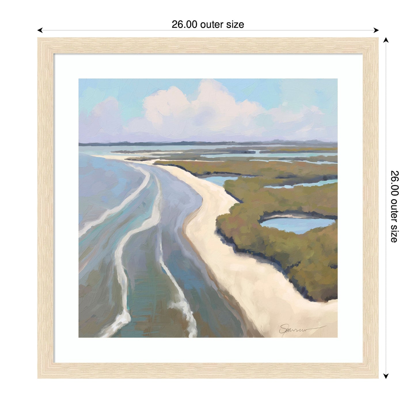 Framed Art Coastal Visions by Mary Sparrow