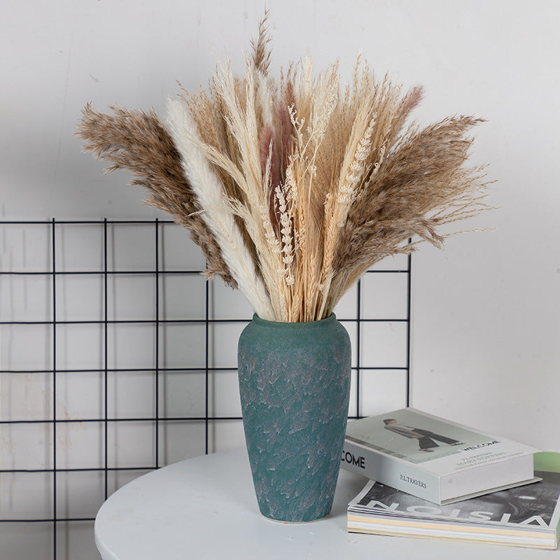 Boho-Chic Natural Dried Pampas Reeds - Hand-Selected Decorative Bouquet