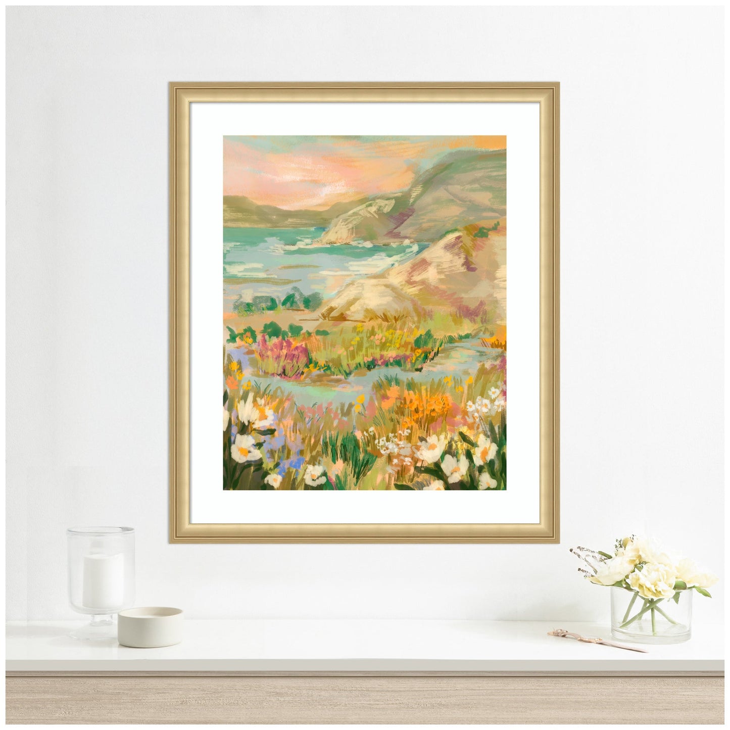 Framed Art Landscape 4 by Annie Quigley