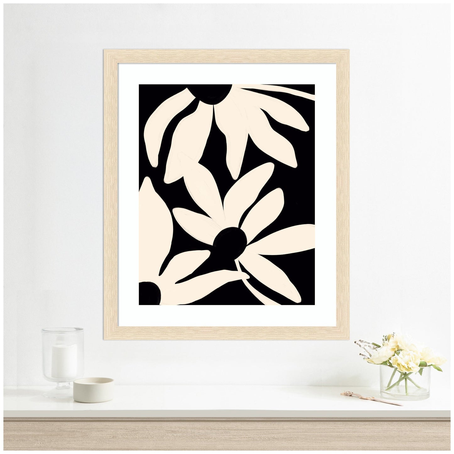 Framed Art Minimal Blooms by Alicia Bock