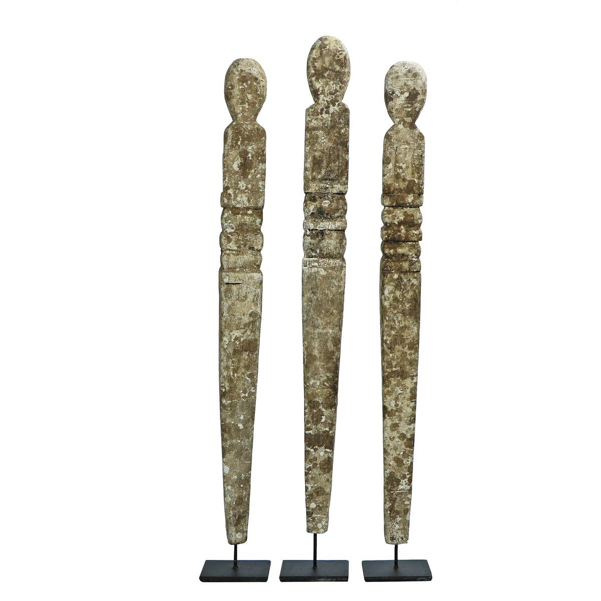 Carved Wood Papua Sculpture