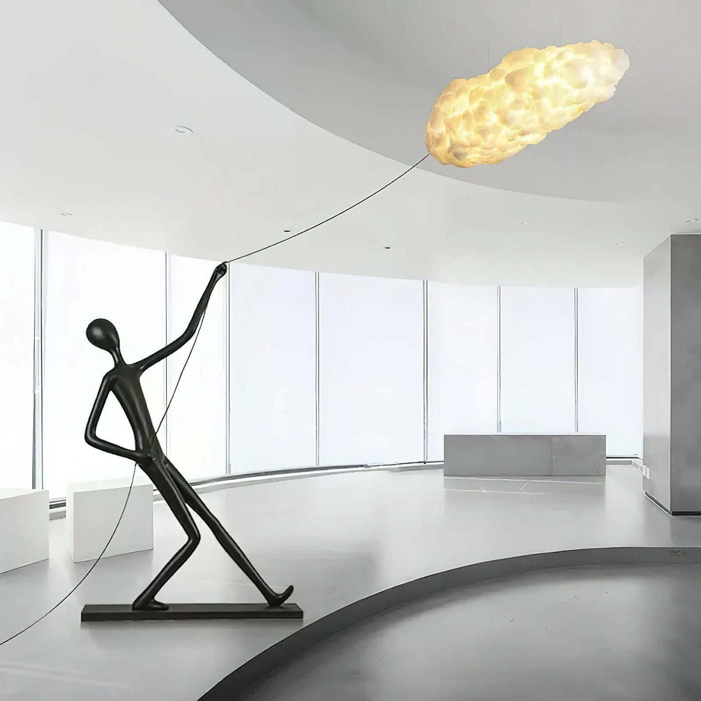 Benara Sculpture Floor Lamp