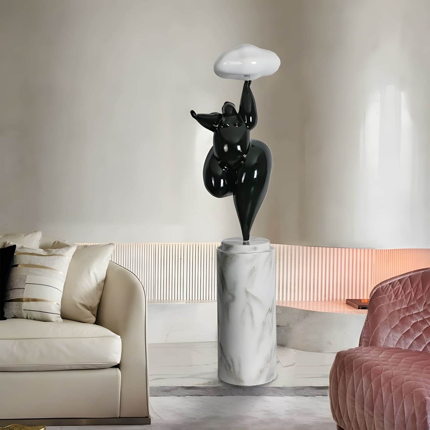 Duvani Sculpture Floor Lamp