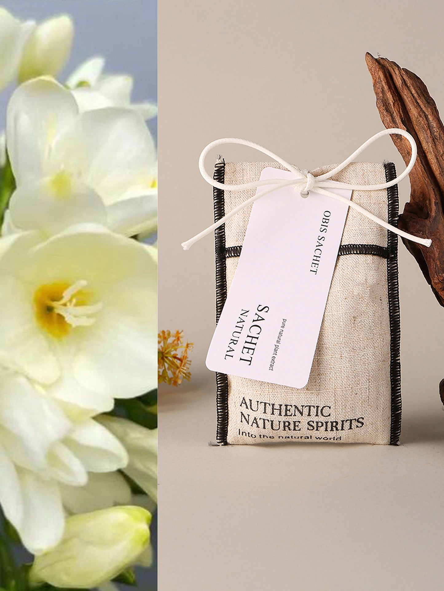 Cotton-Linen Natural Plant Extract Scented Sachet