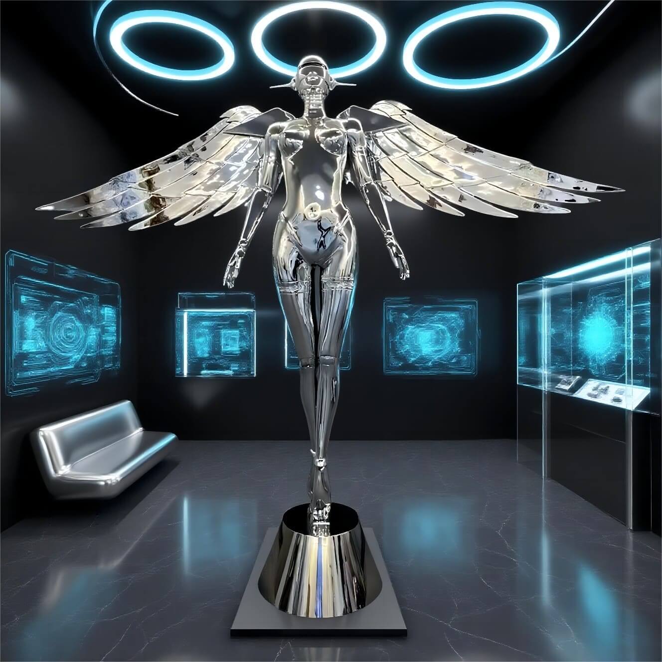 Elvion Angel Floor Lamp