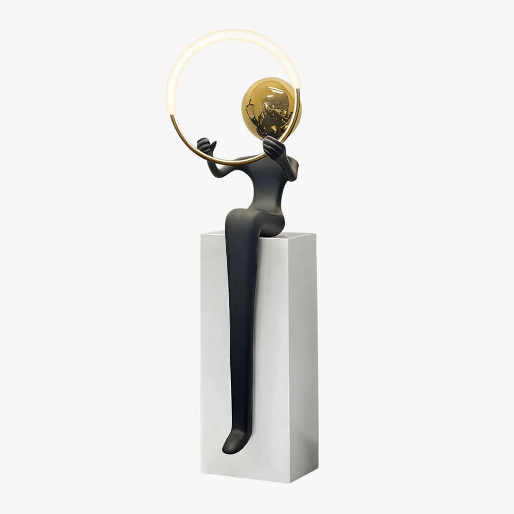 Lymora Sculpture Floor Lamp