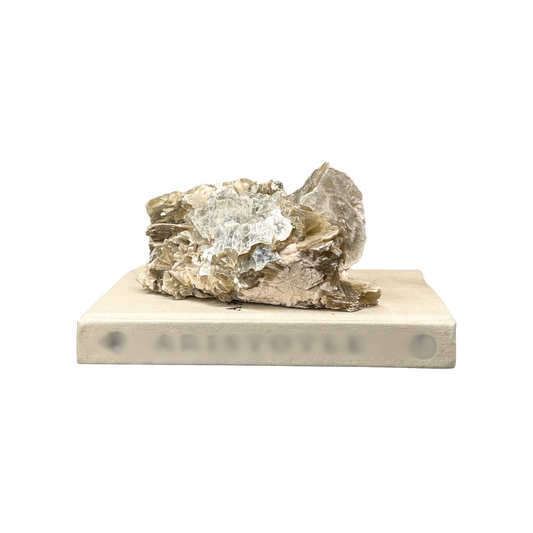Brazilian Mica, Clevelandite & Black Tourmaline Cluster