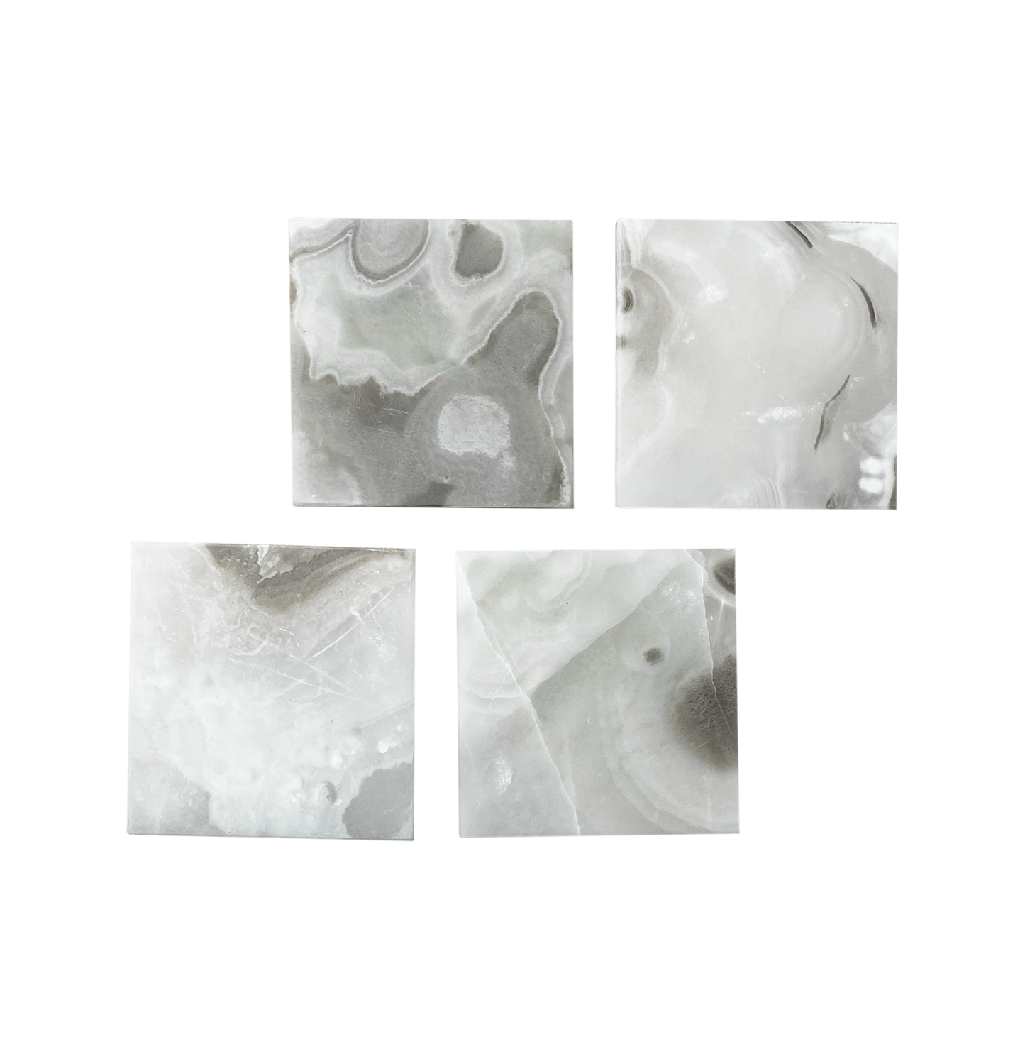 Onyx Coasters - Gray