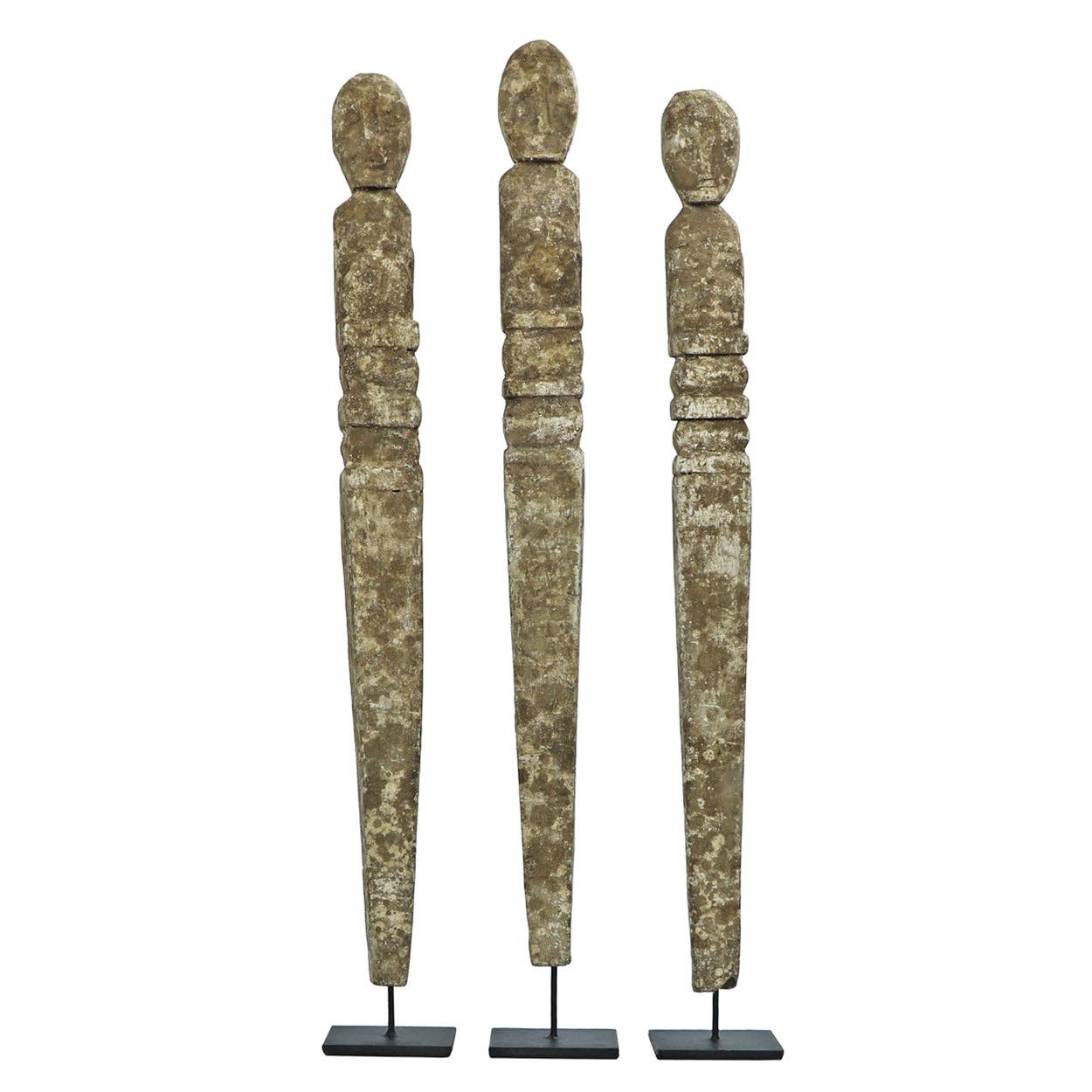 Carved Wood Papua Sculpture