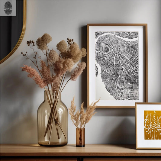 Sugar Maple, Cropped, Limited Edition 12x16 inches. Hand pressed and signed.