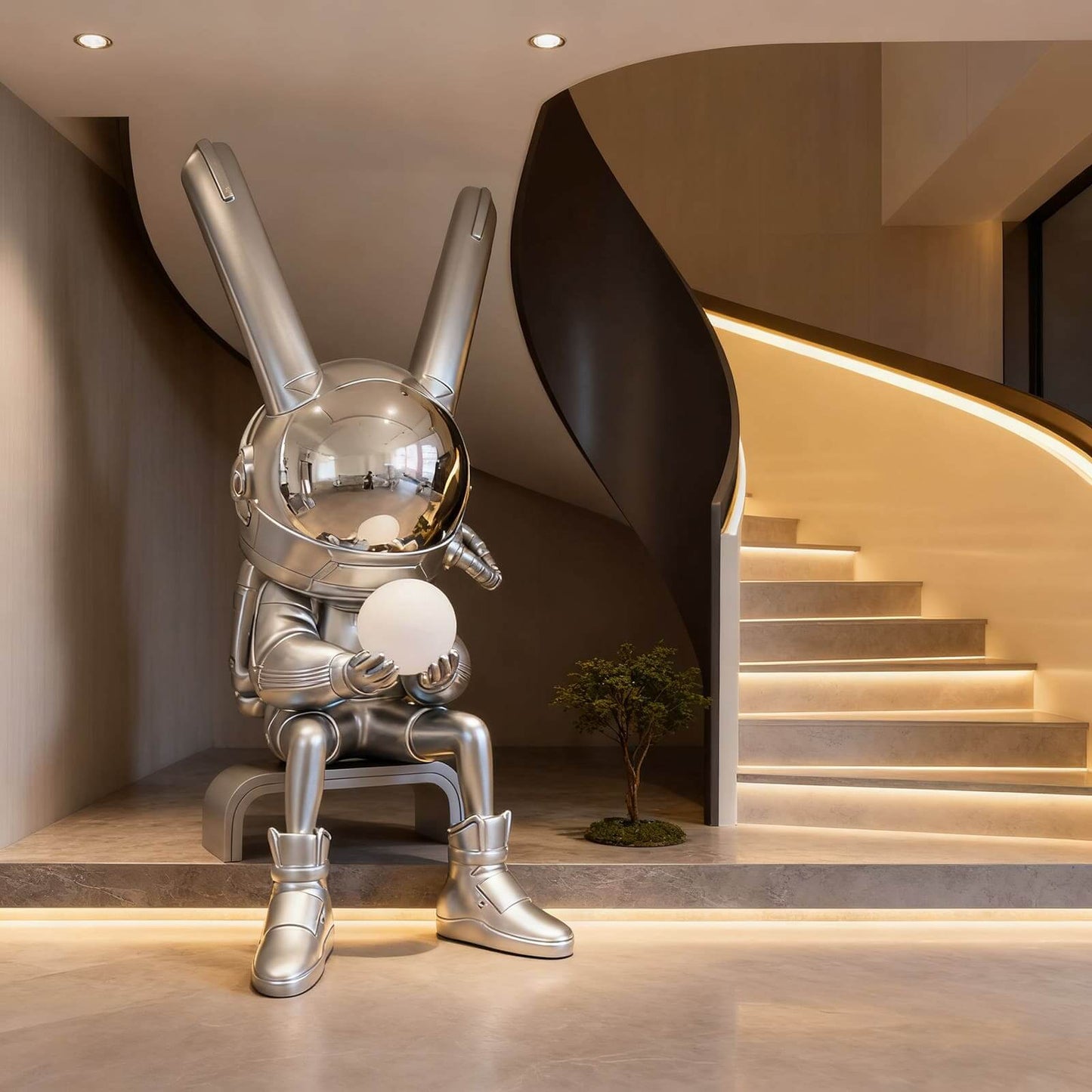 Vesali Sculpture Floor Lamp