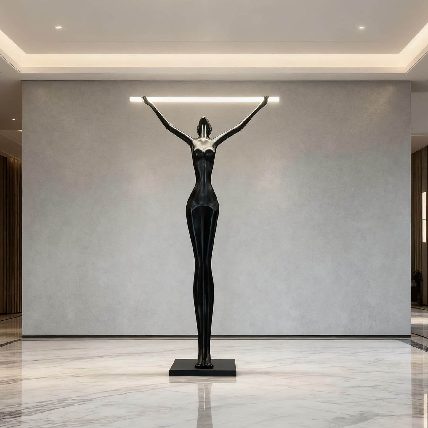 Yuvita Sculpture Floor Lamp