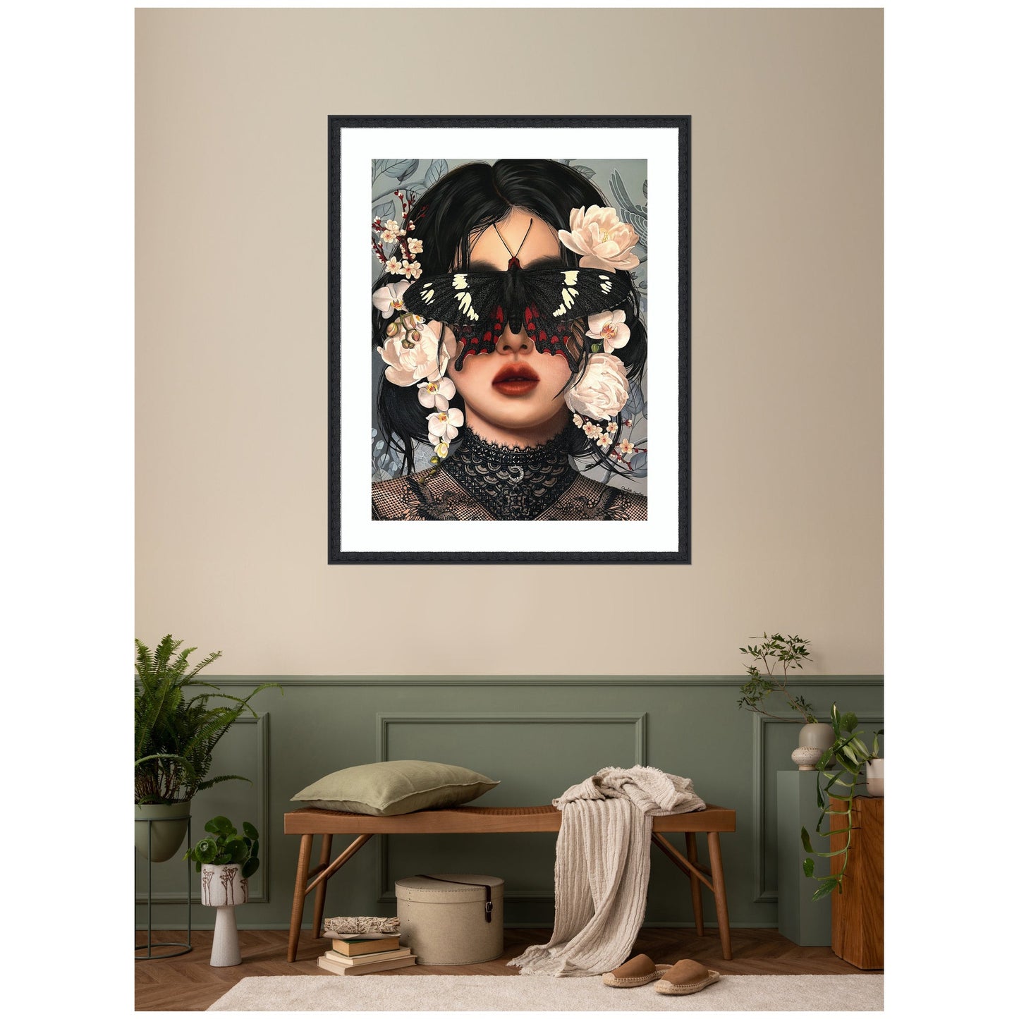 Whither Is Fled The Visionary Gleam Where Is It Now by Charlotte Brindley Framed Wall Art Print