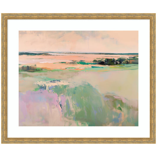 Framed Art Pastel Horizon III by Amy Lighthall