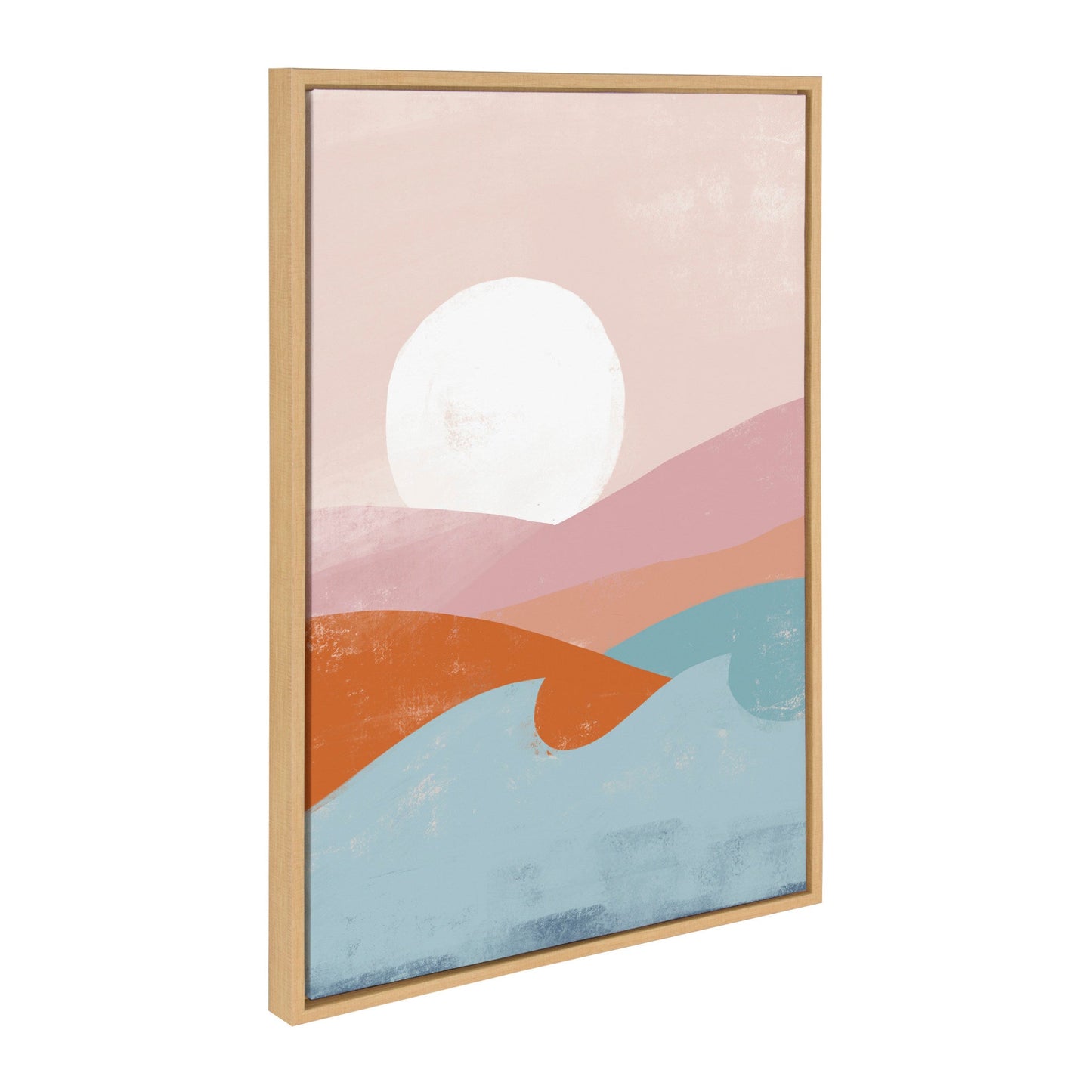 Sylvie Endless Summer Vertical, Sunrise Dove and Sunrise Over Marrakesh Framed Canvas Art Set by Kate Aurelia Holloway