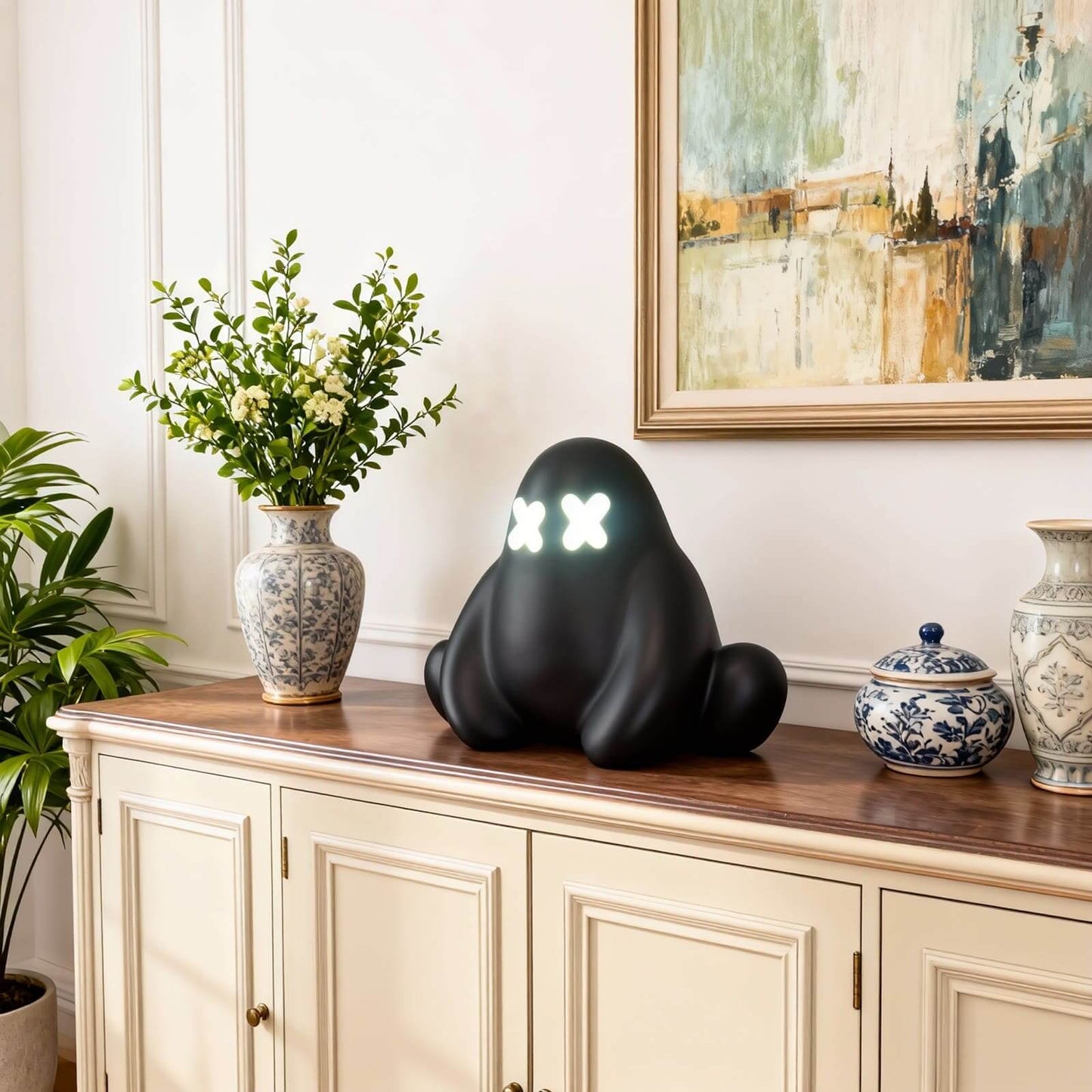 Qembo Sculpture Table Lamp