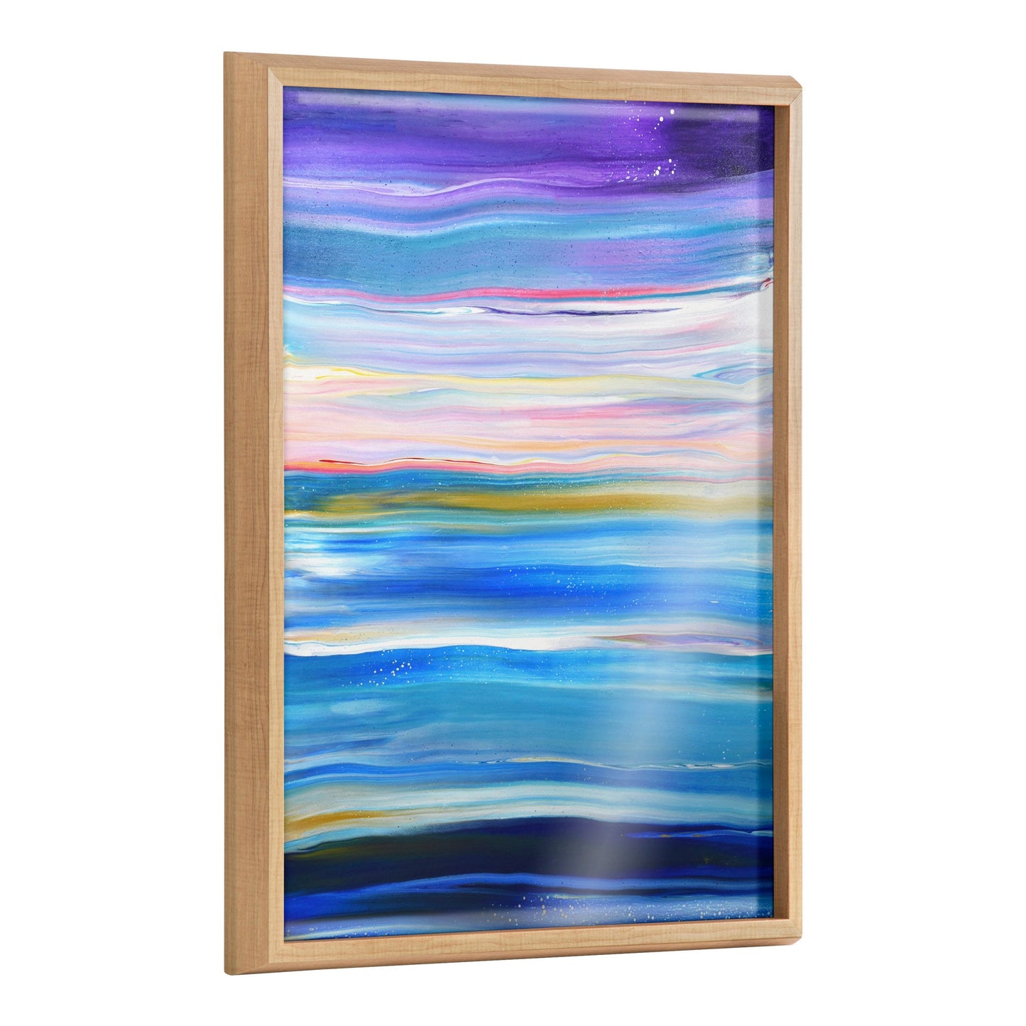 Limited Edition Blake Seaside Serenity Framed Printed Art by Xizhou Xie