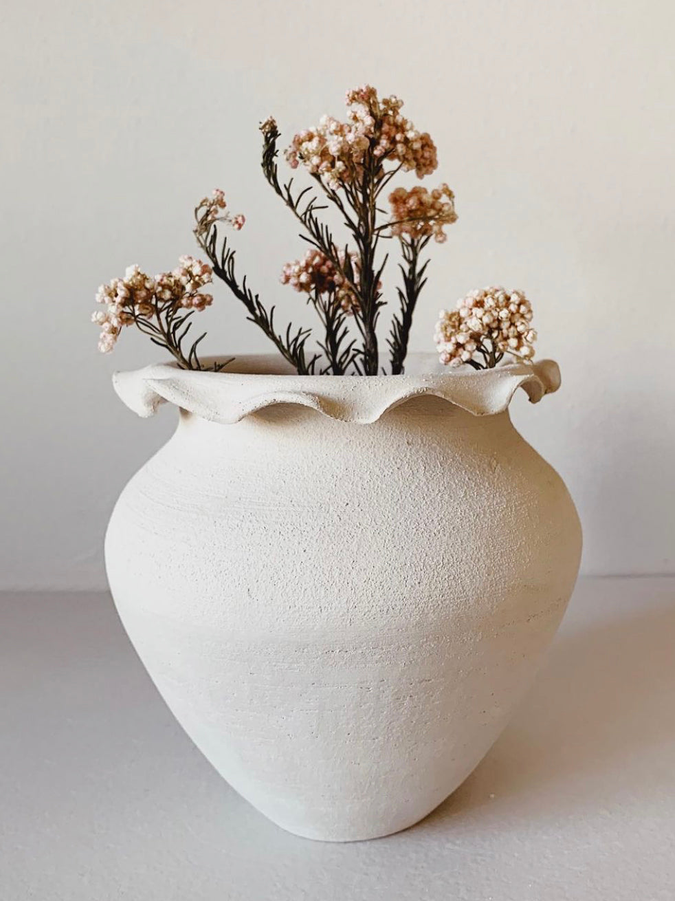 Signature Hand-Tied Dried Flower Bouquet - Curated Farmhouse Centerpiece for Coffee Tables & Entryways