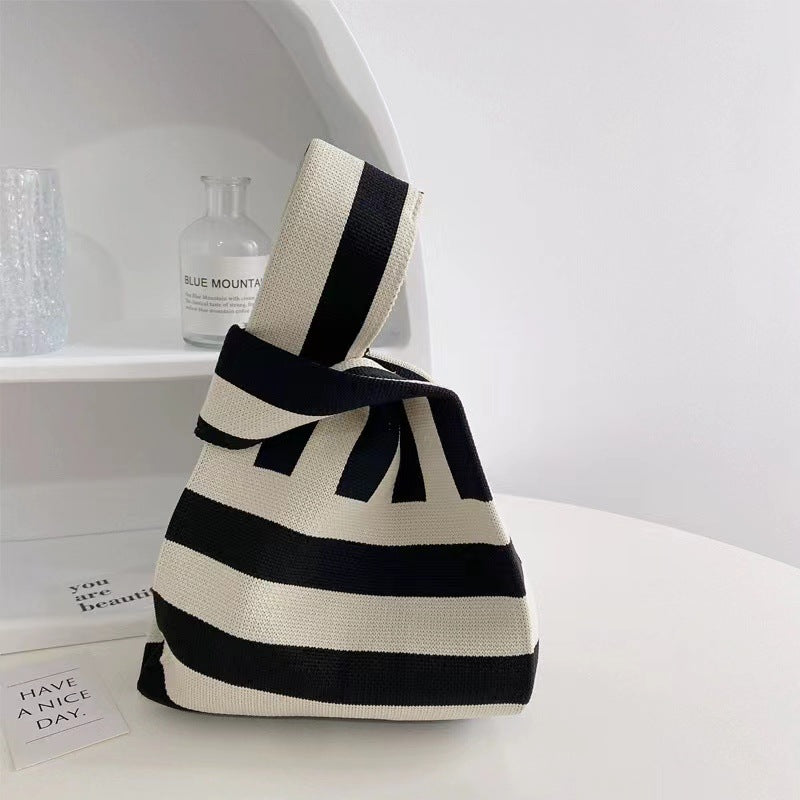 The 'Kika' Architectural Knit Tote