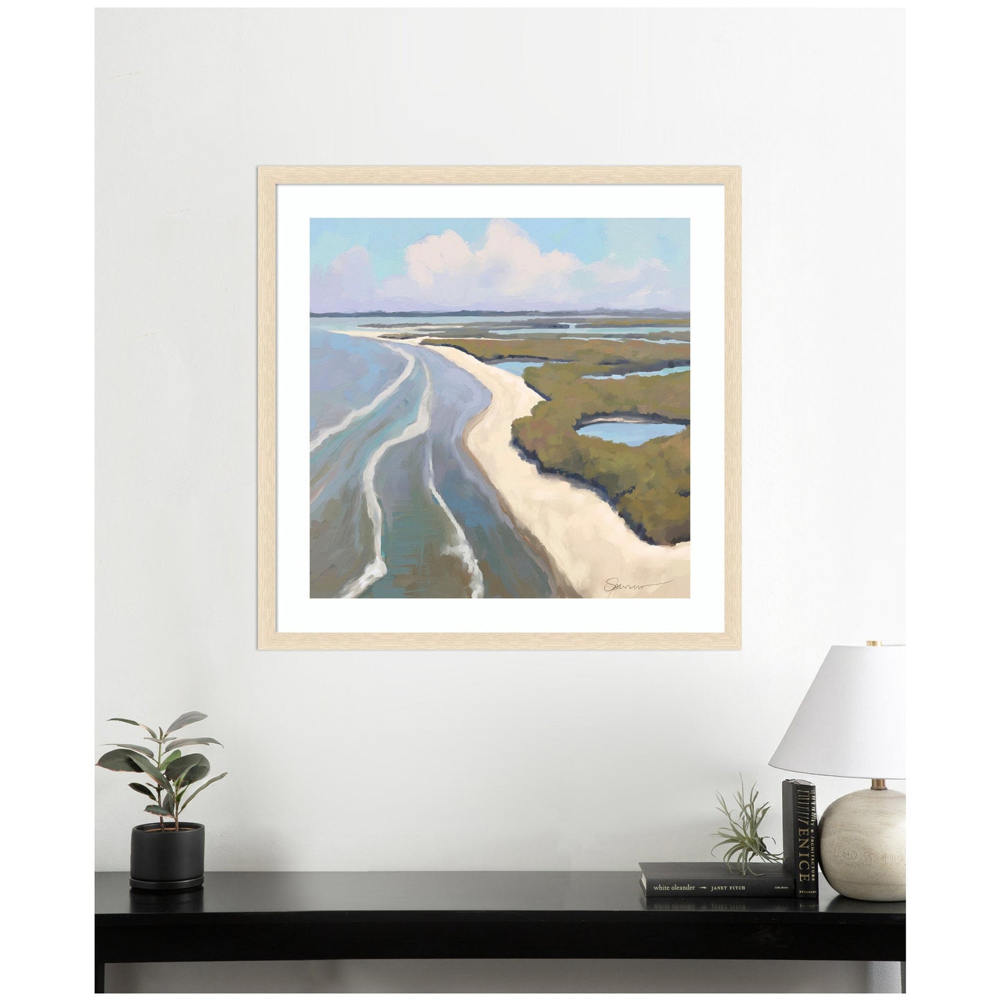 Framed Art Coastal Visions by Mary Sparrow