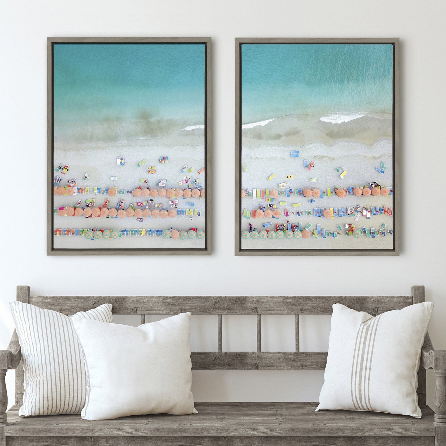 Sylvie Monterosso 6 Framed Canvas Set by Rachel Bolgov