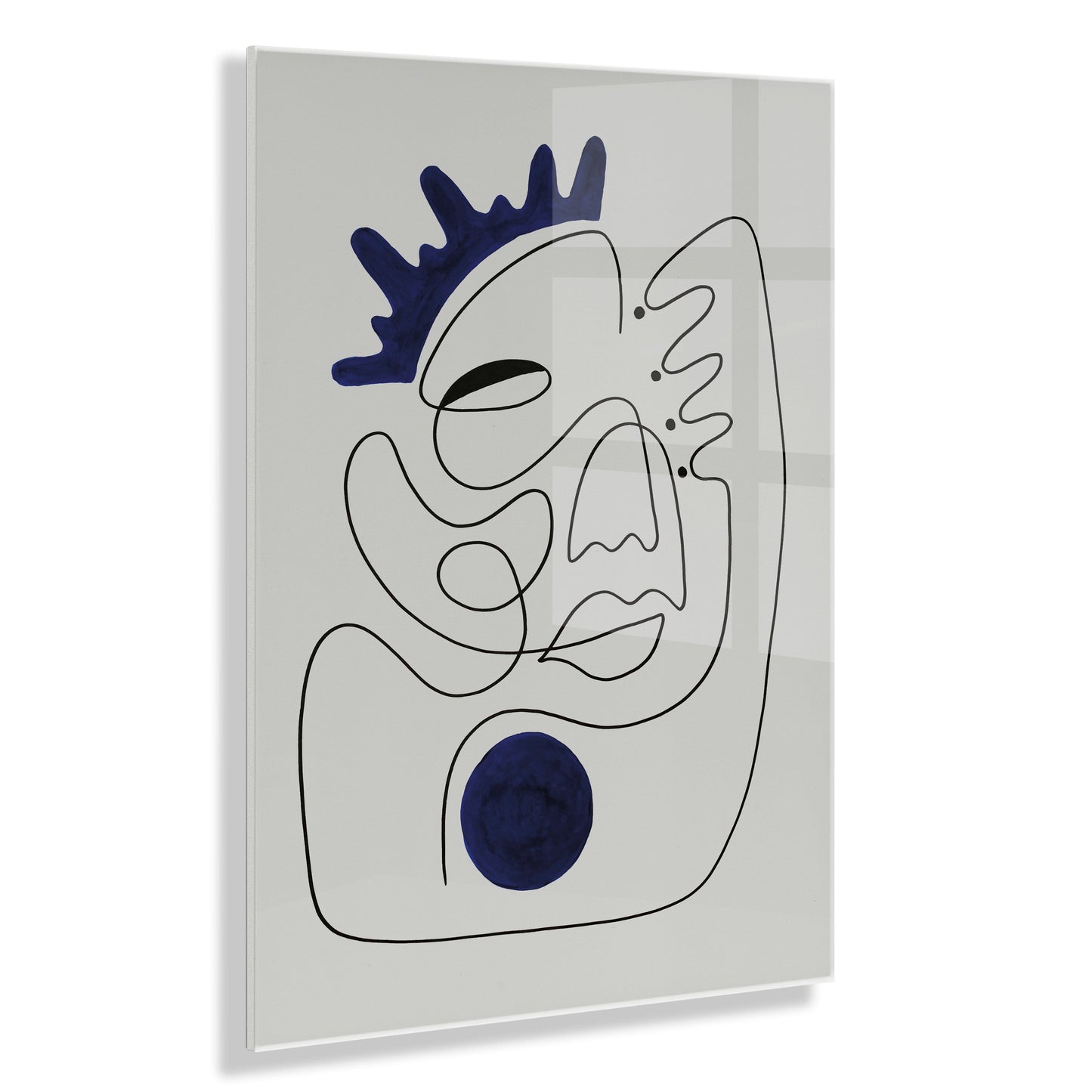 Limited Edition El Ray Floating Acrylic Art by Shatha Al Dafai