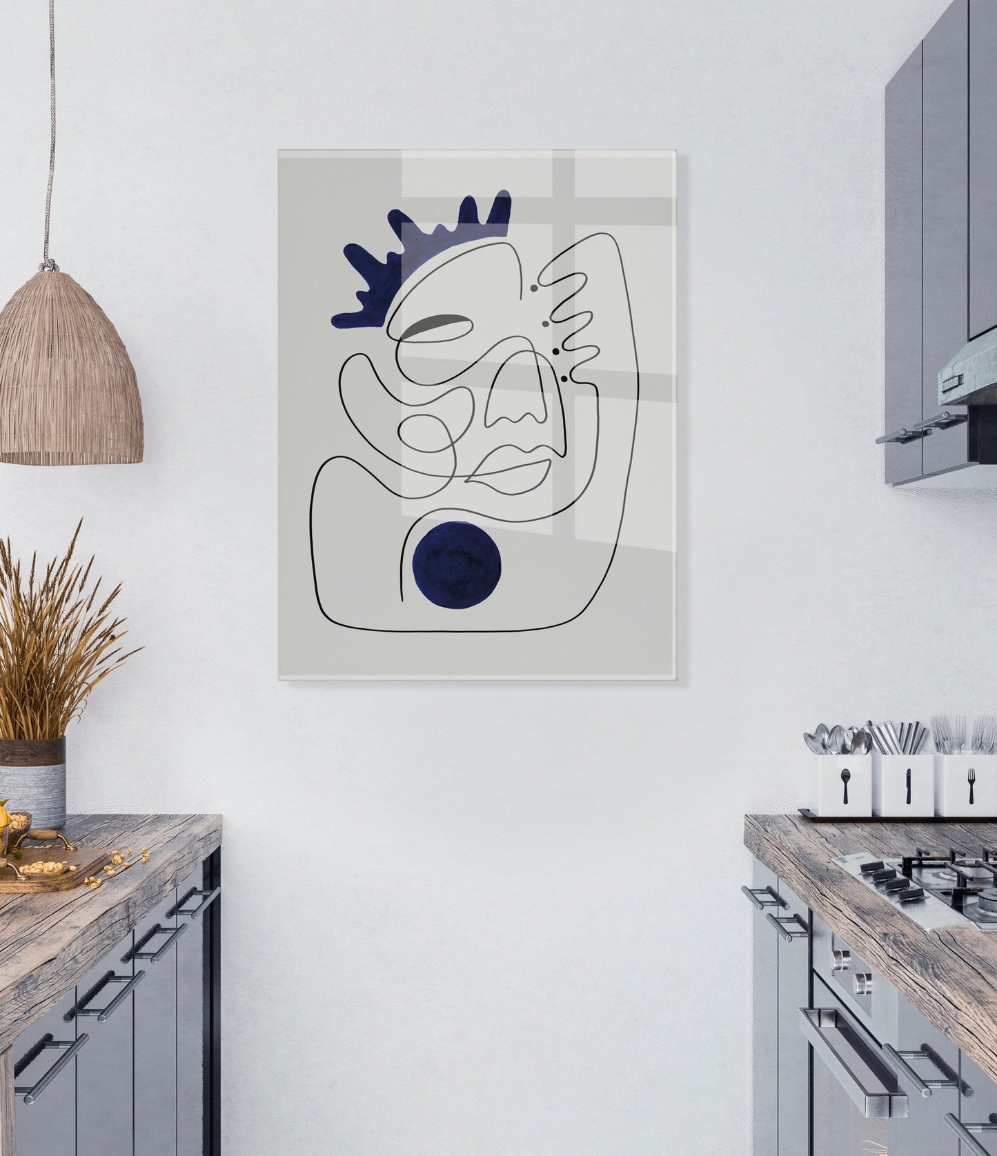 Limited Edition El Ray Floating Acrylic Art by Shatha Al Dafai