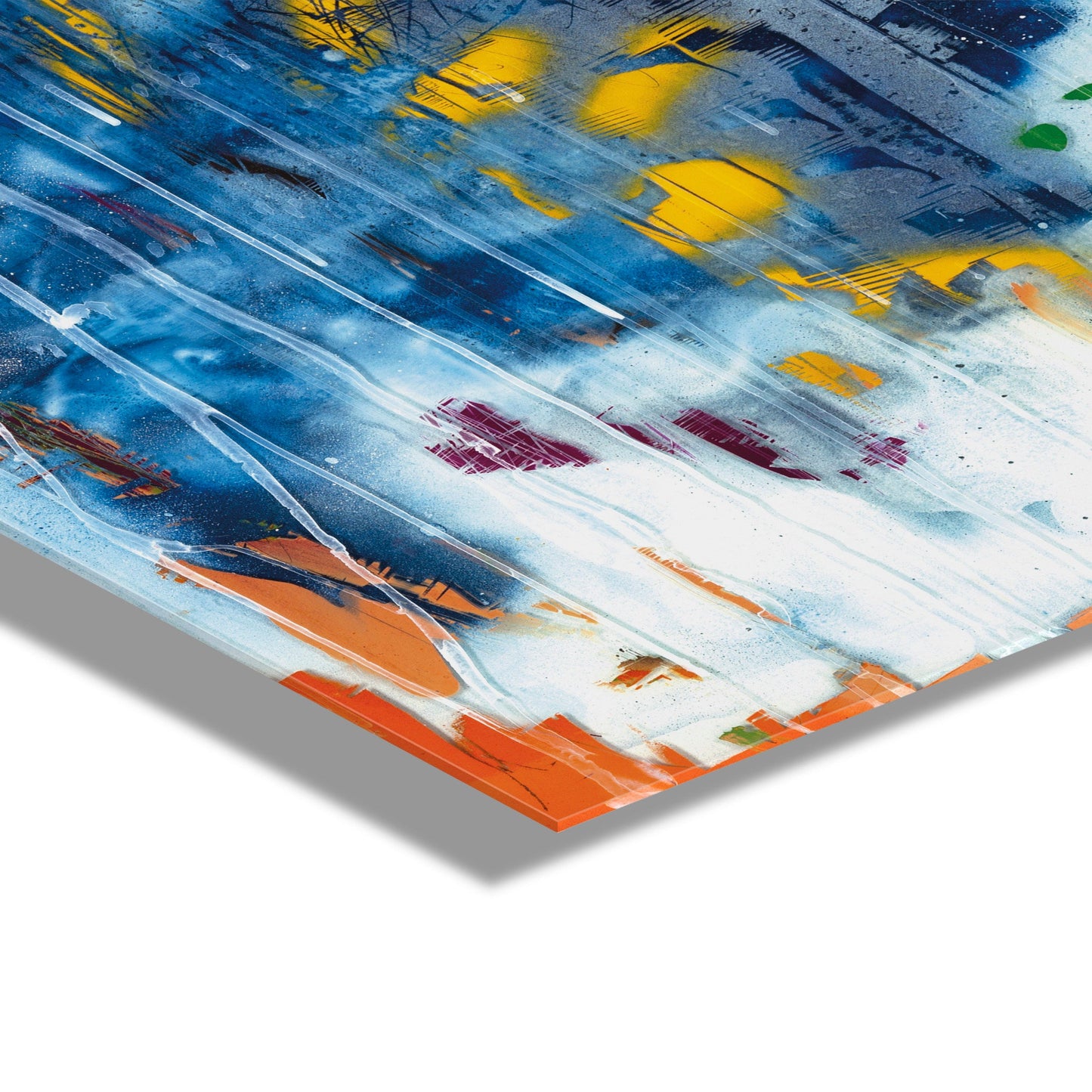 Summer Sky Floating Acrylic Art by Grant Mahr