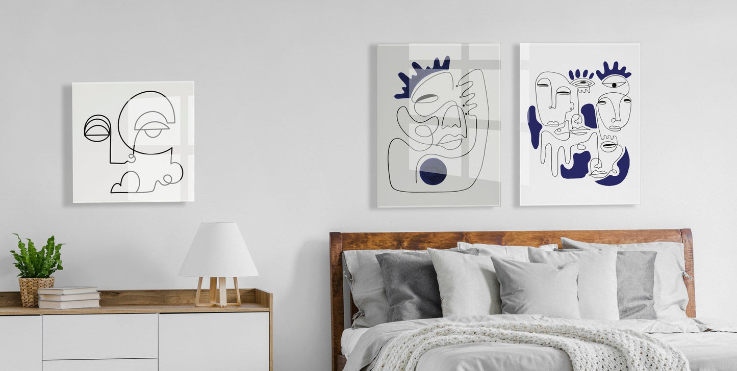 Limited Edition El Ray Floating Acrylic Art by Shatha Al Dafai