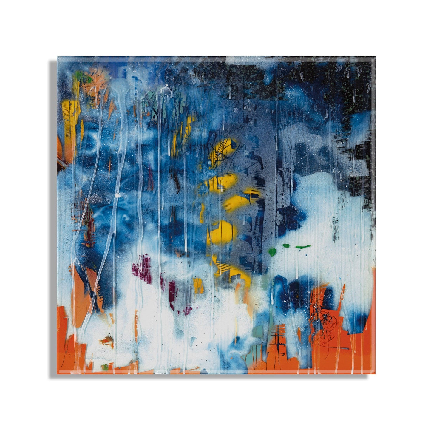 Summer Sky Floating Acrylic Art by Grant Mahr