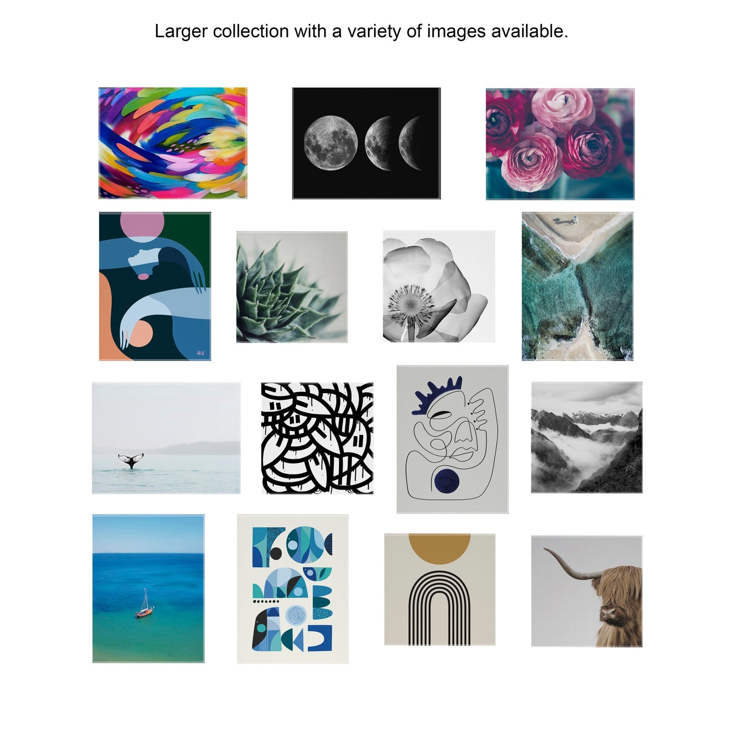 Summer Sky Floating Acrylic Art by Grant Mahr