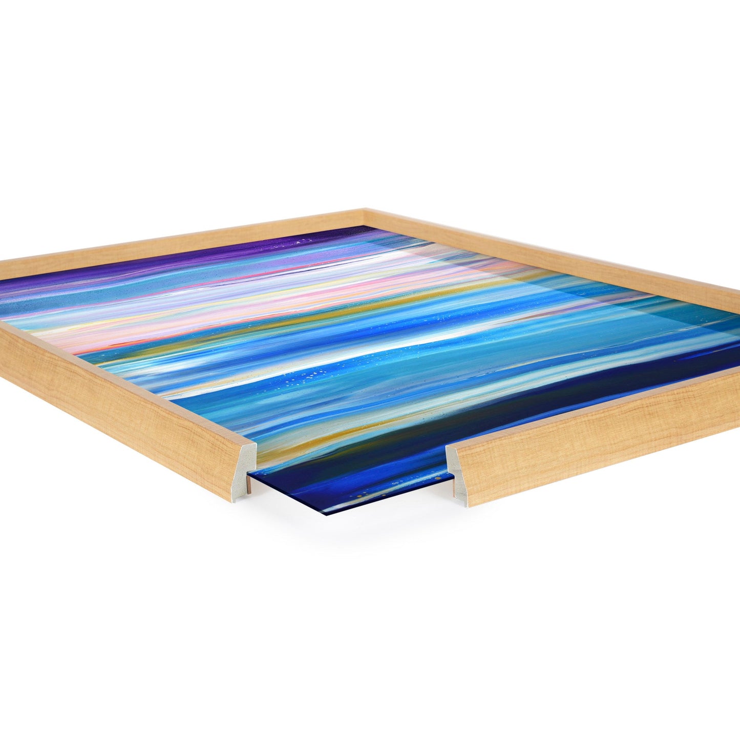 Limited Edition Blake Seaside Serenity Framed Printed Art by Xizhou Xie