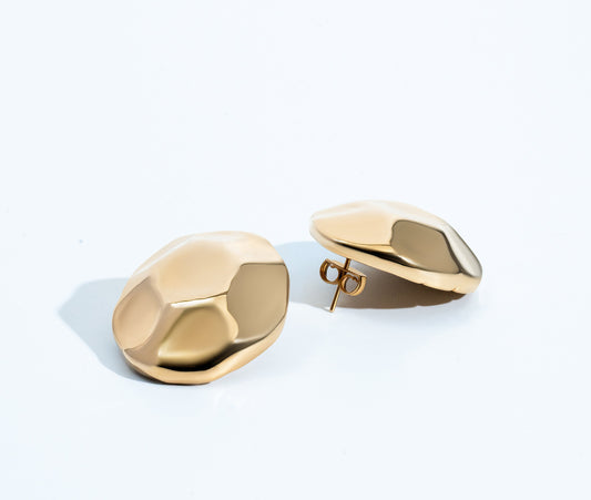 Mayara Sculptural Dome Drop Earrings