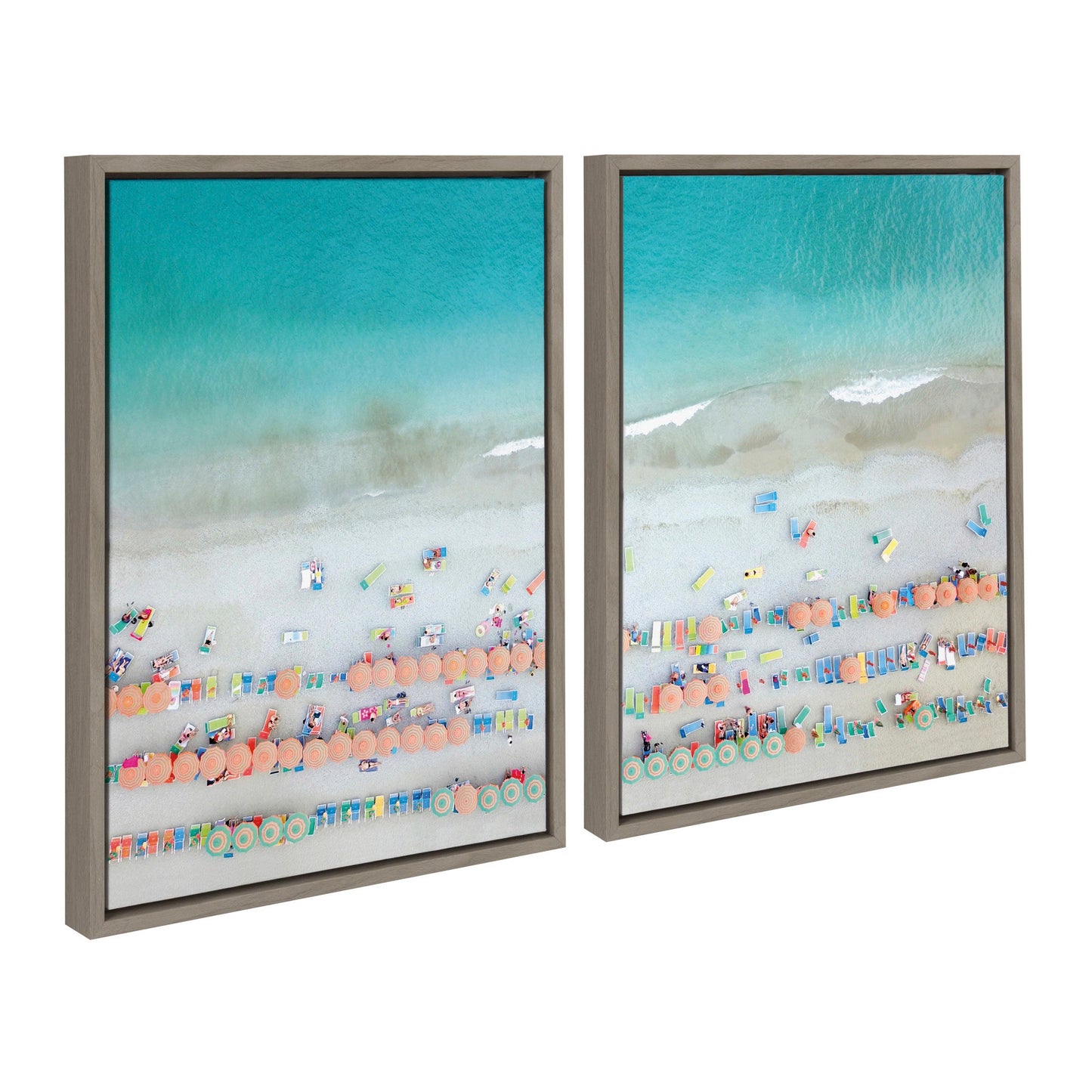 Sylvie Monterosso 6 Framed Canvas Set by Rachel Bolgov