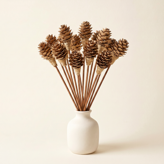 Mini Pinecone Reed Diffuser Sticks, 9" — 16 Pack
