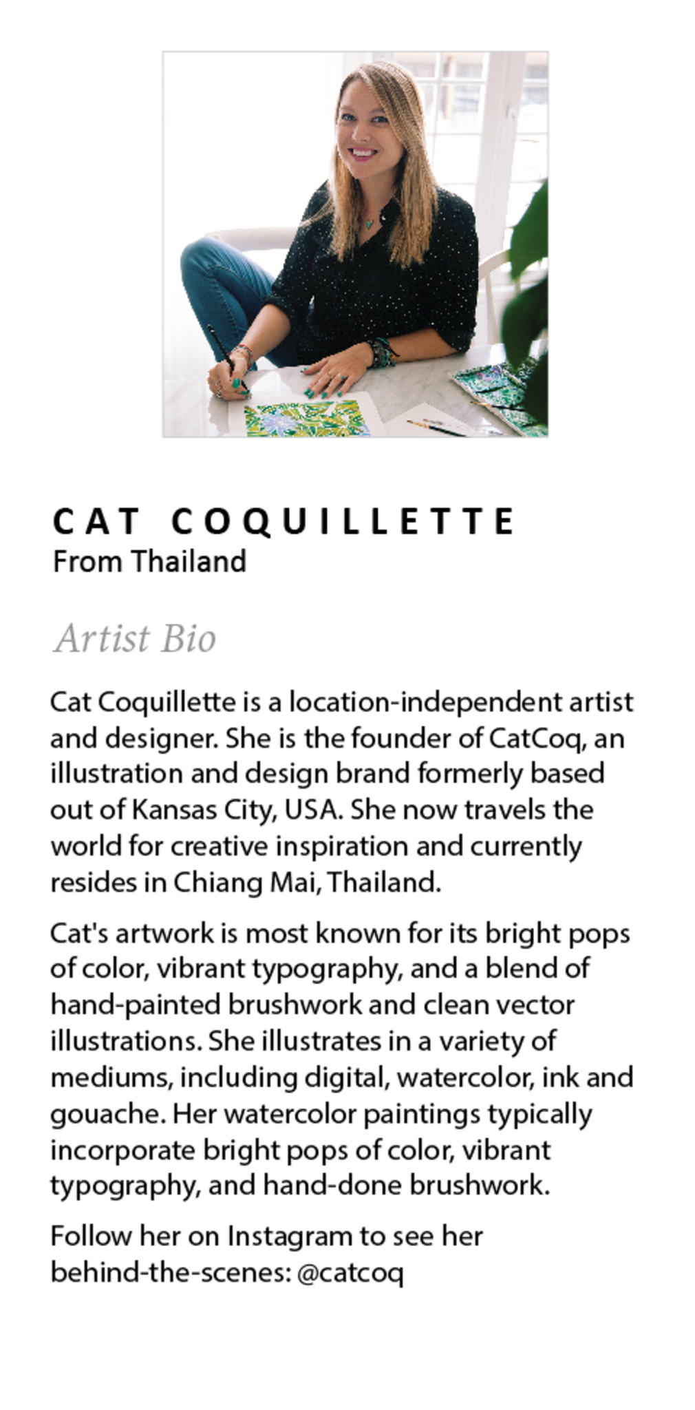 Sylvie Navy Ginkgo and Navy Ginkgo Trio Framed Canvas by Cat Coquillette