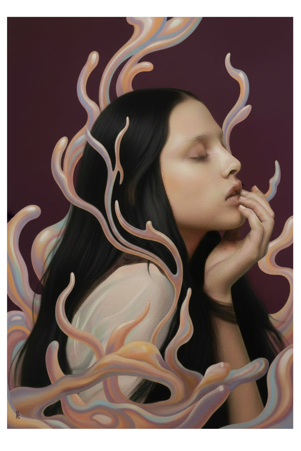 When the World Was Soft" by Jason Rivers – 24" x 36" Fine Art Print